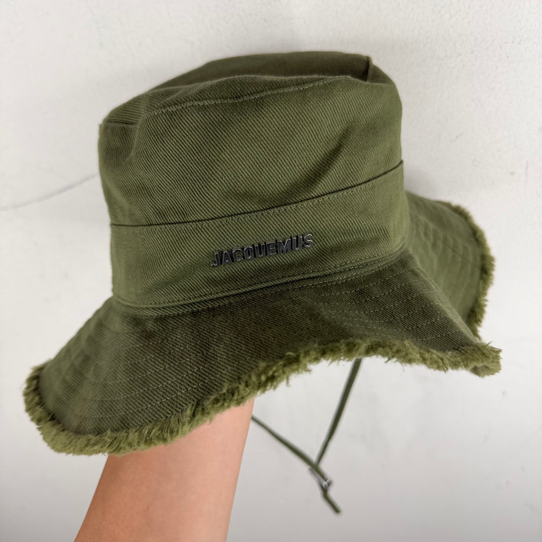 Jacquemus Green Artichaut Bucket Hat