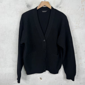 Balenciaga Black Knitted Cardigan