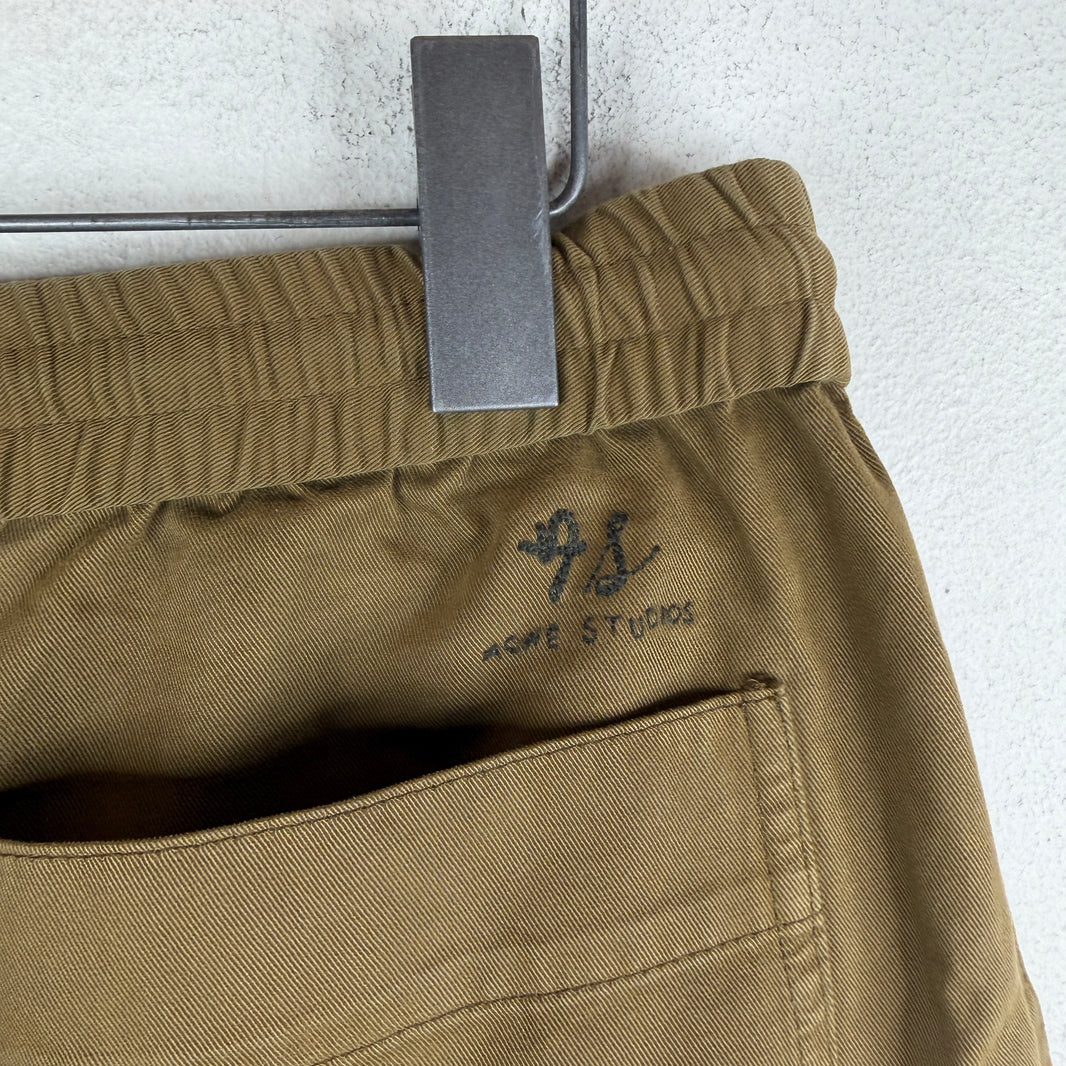 Acne Studios Brown Cargo Shorts