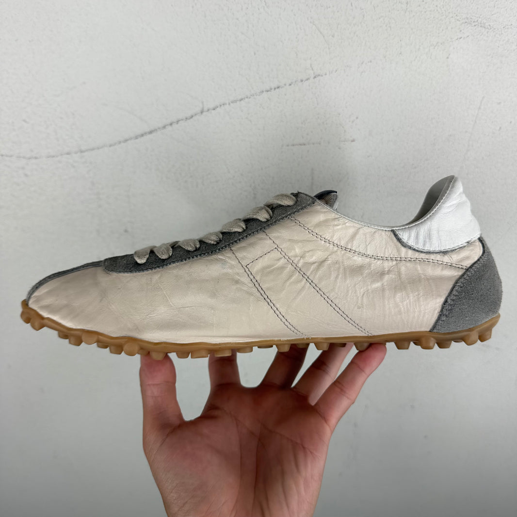 Margiela Cream Leather Sprinter Sneakers
