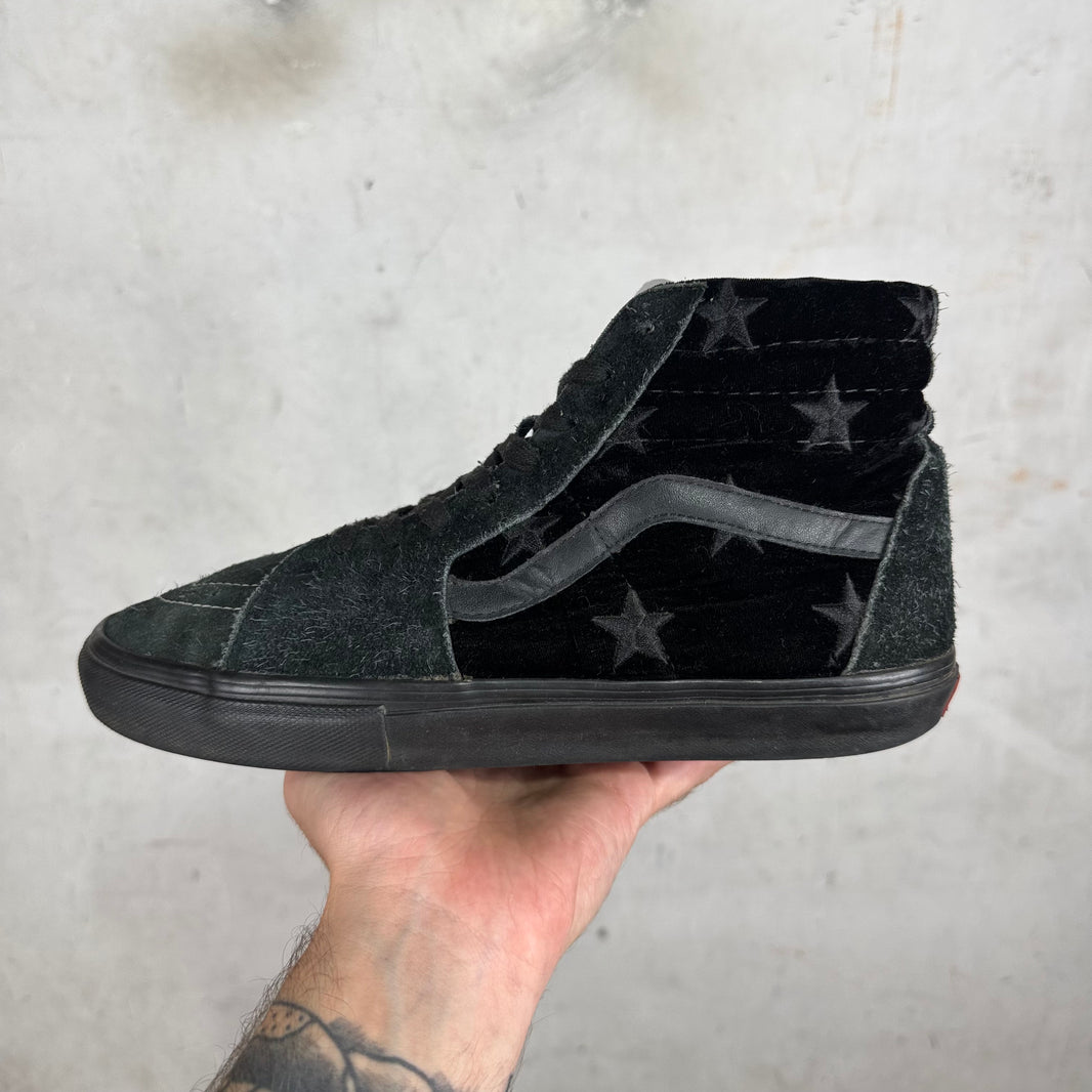 Supreme x Vans Velvet Star Sk8 Hi's