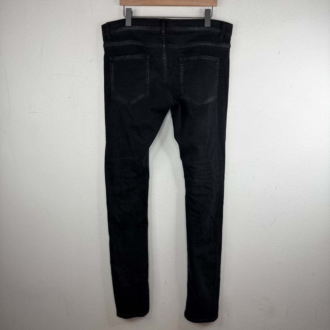 Alyx Skinny Distressed Black Jeans