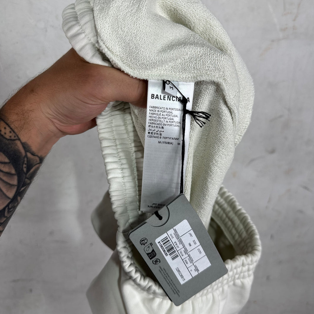 Balenciaga Embroidered Campaign Sweatshorts