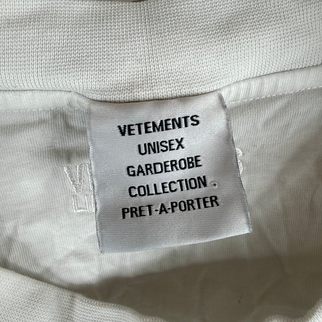 Vetements Inside Out Logo Shirt