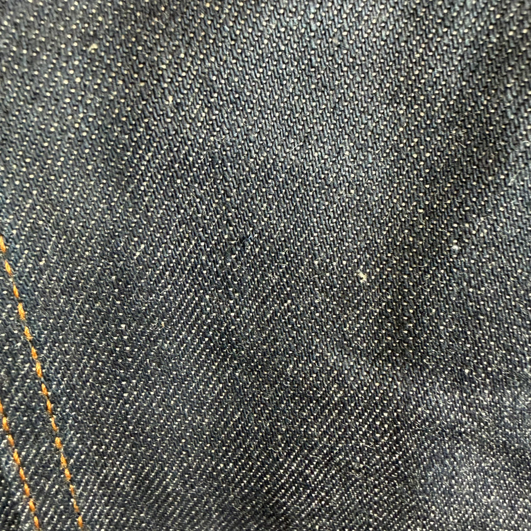 Saint Laurent Raw Denim Trucker Jacket