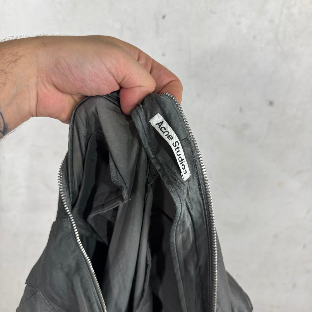 Acne Studios Nylon Zip Waist Cargo