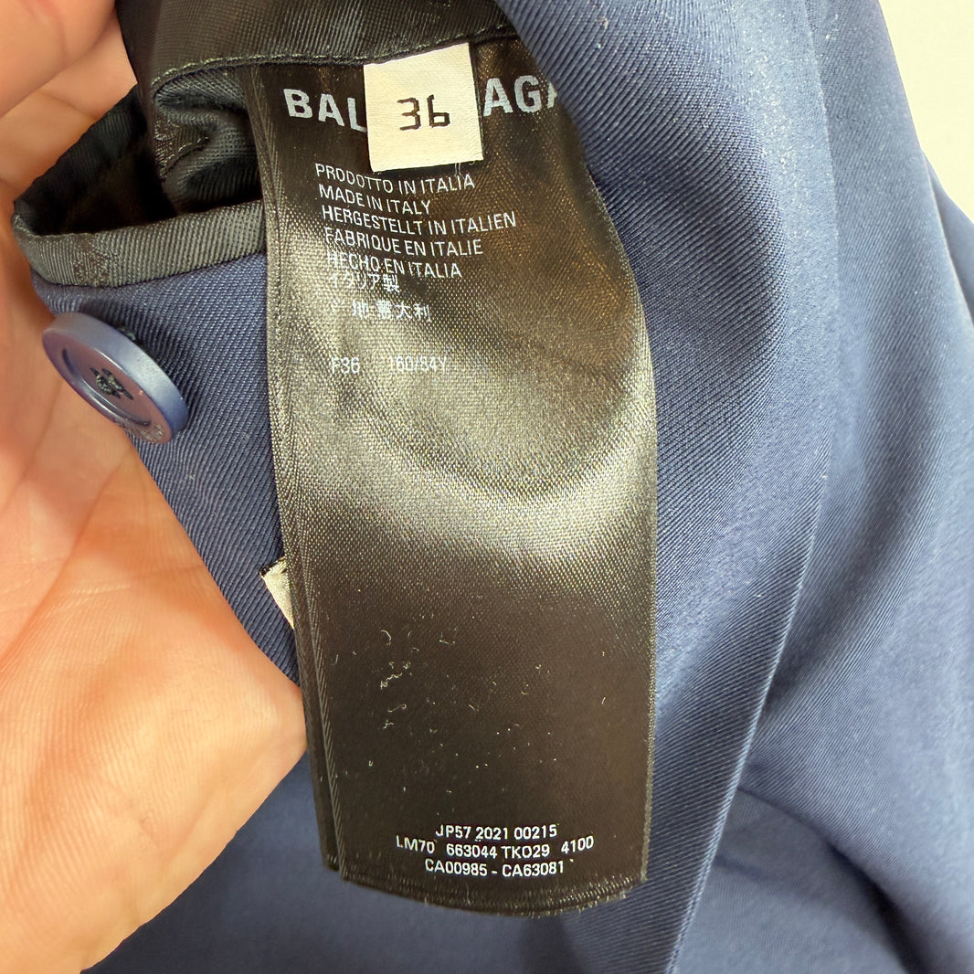 Balenciaga Nylon Trench Jacket