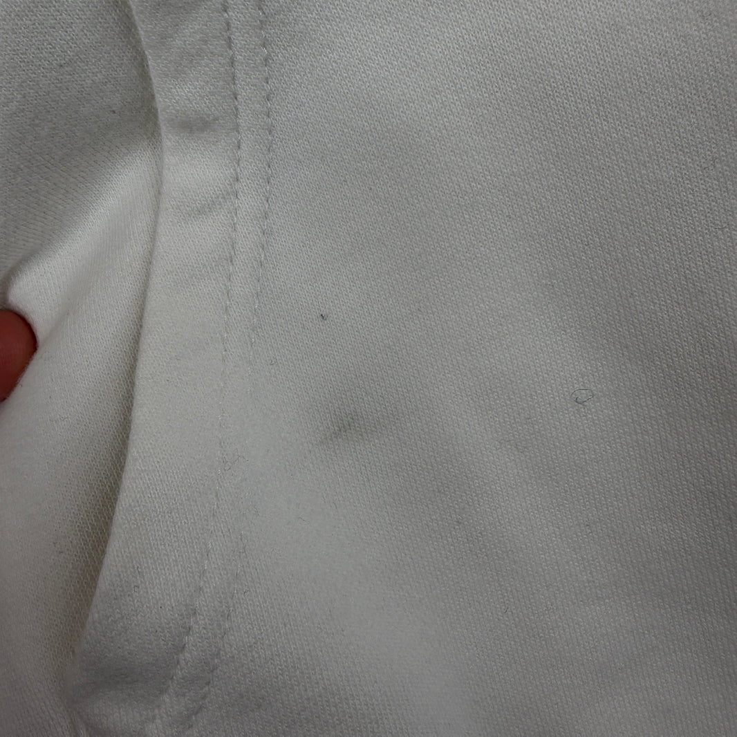 CDG White Logo Hoodie