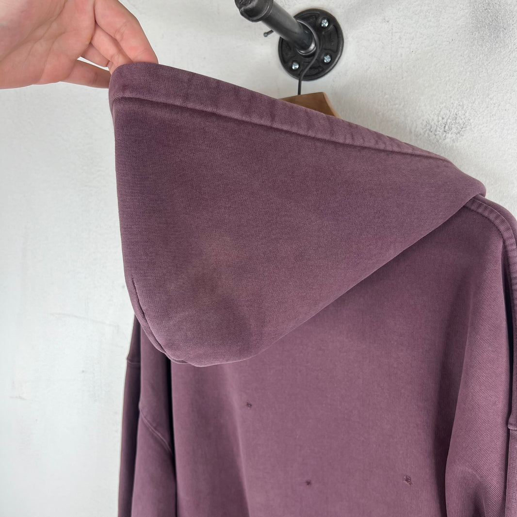 ERD Wine Distressed Logo Hoodie