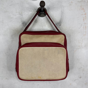 Hermes Victoria Toile Shoulder Bag