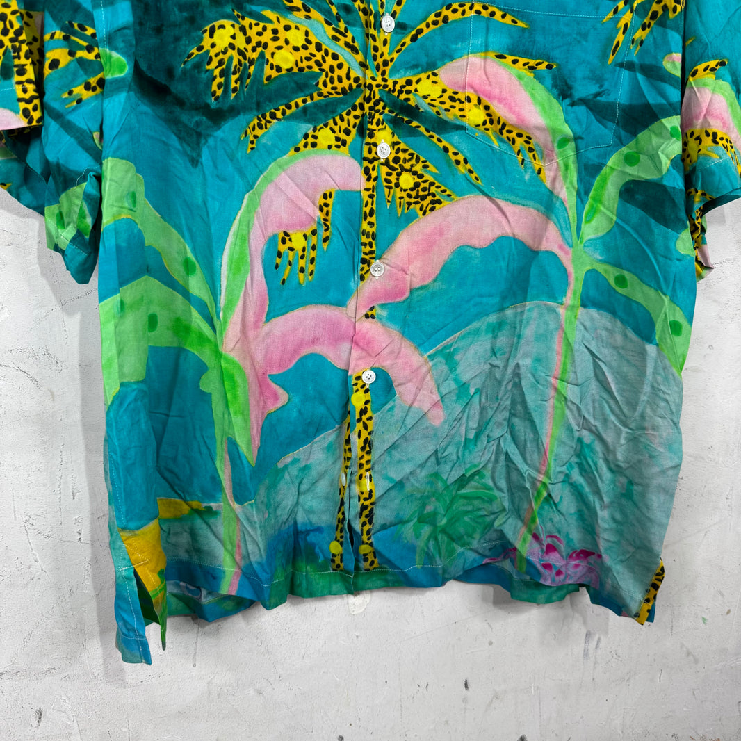 Celine Tropical Printed Shirt