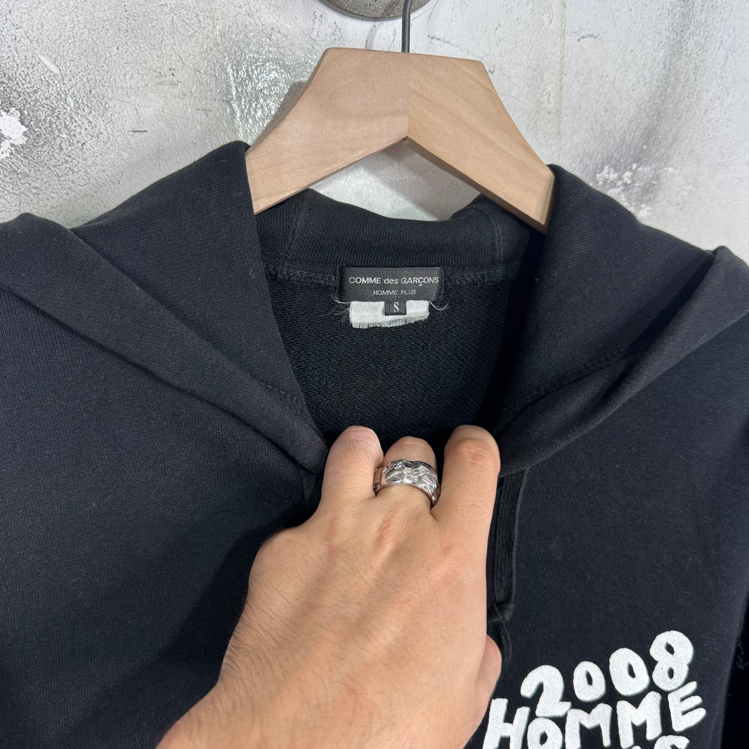 Comme Des Garcons Black Homme Plus Zip Hoodie