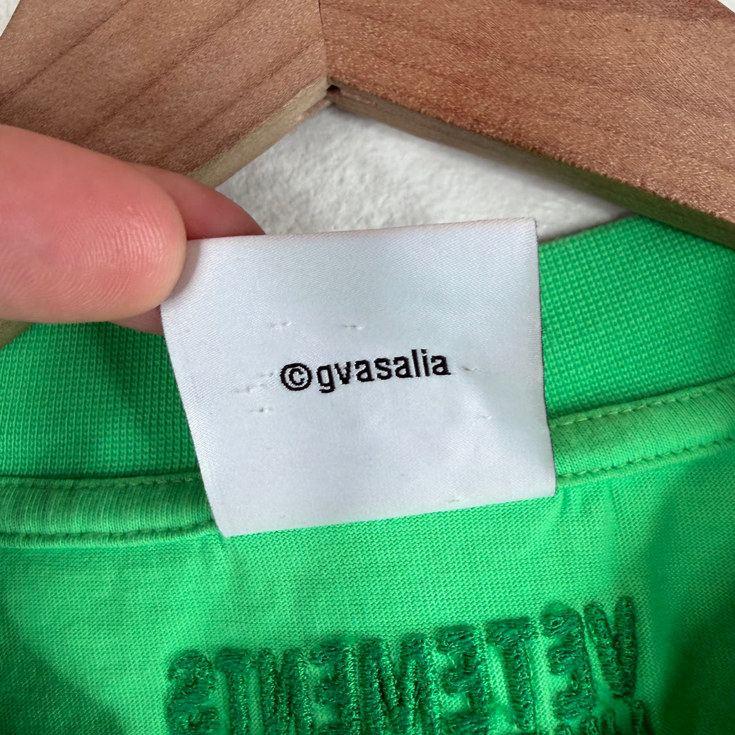 Vetements Green Oval Logo T-Shirt