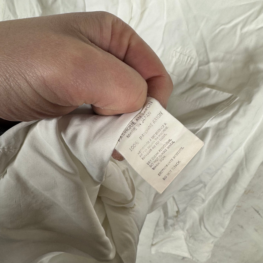 Y’s For Men White Button-Up Shirt