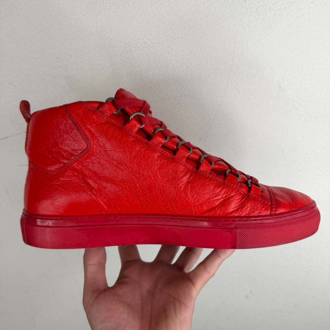 Balenciaga Arena Red Sneakers