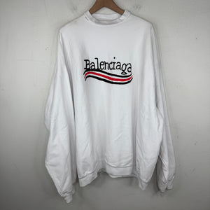 Balenciaga Drawn Logo Sample Crewneck