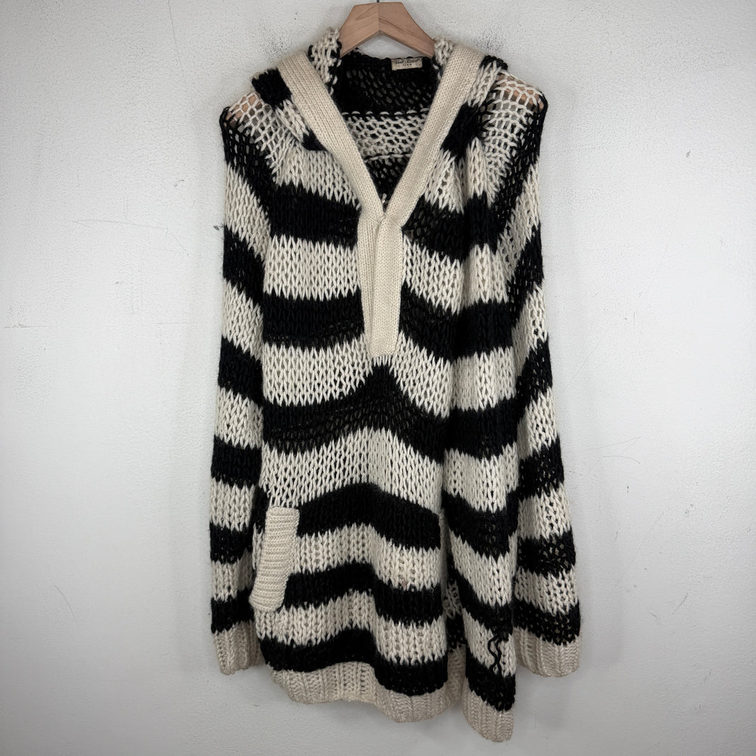 Saint Laurent Woven Striped Hoodie