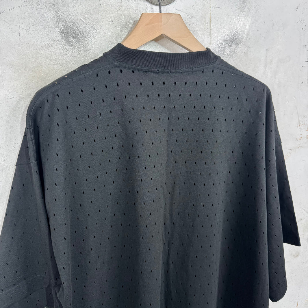 Balenciaga Mesh Hemmed T-Shirt