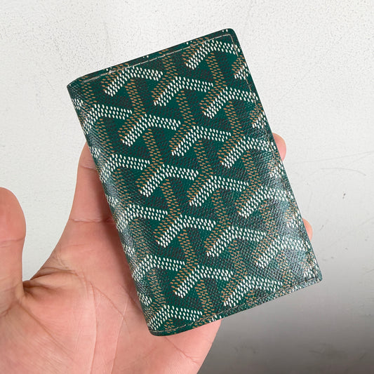 Goyard Green Bifold Wallet