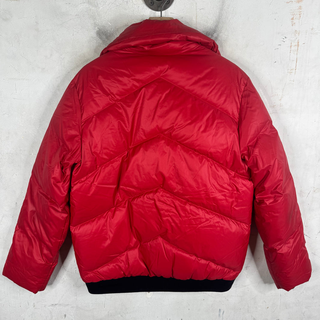 Gucci Floral Paneled Down Jacket