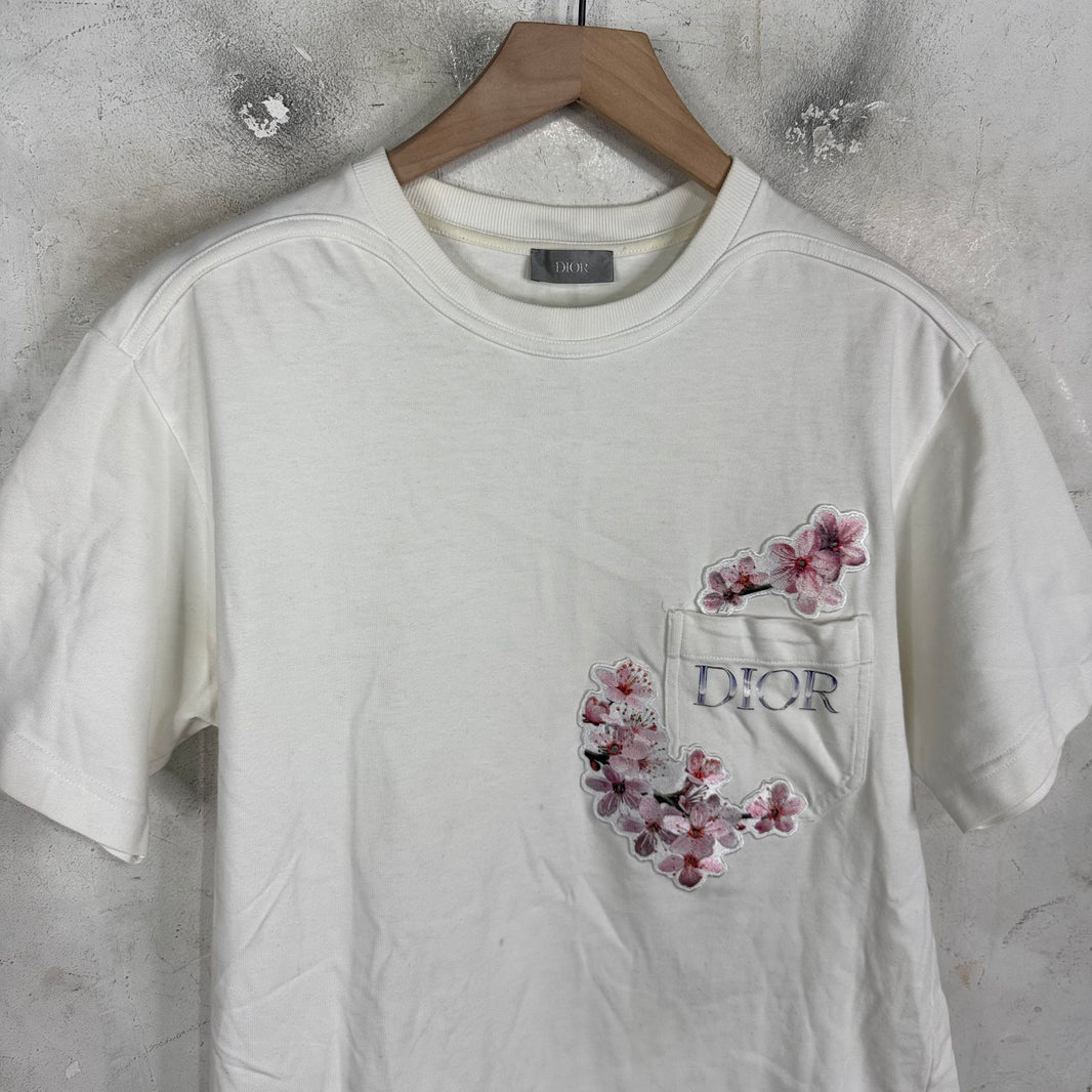 Dior Soroyama Floral Logo T-Shirt