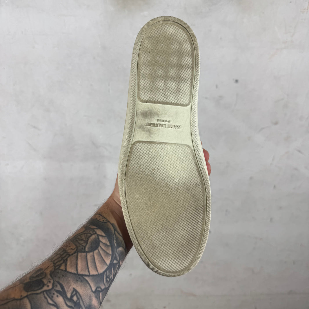 Saint Laurent Silver SL/24H High Sneakers