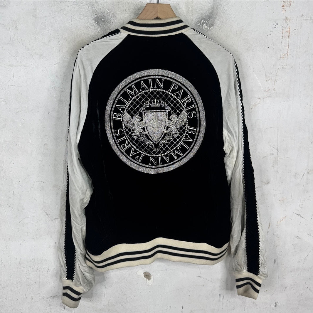 Balmain Velvet Souvenir Jacket