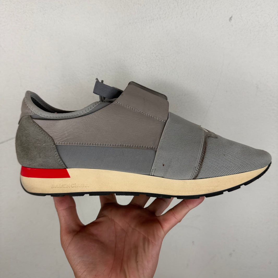Balenciaga Gray Race Runners