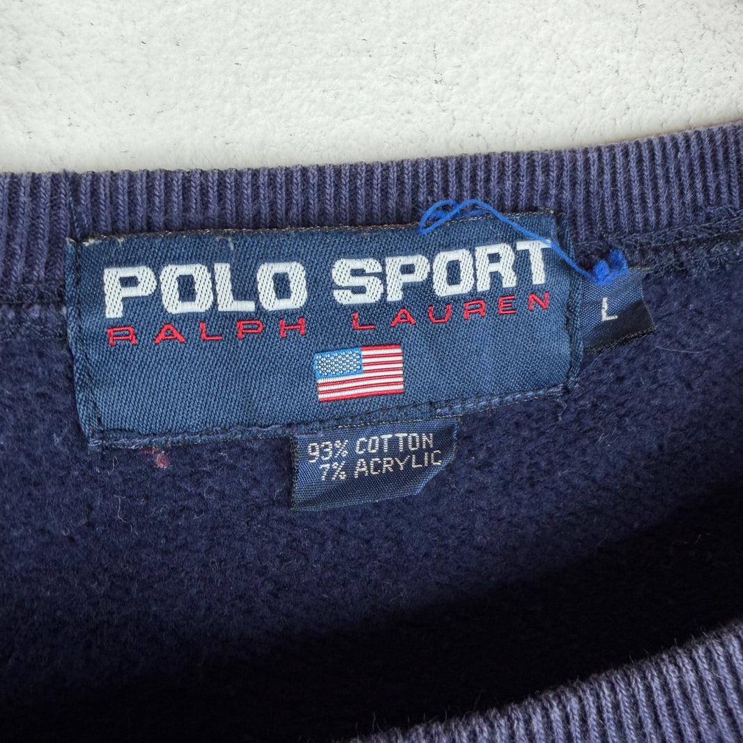 Ralph Lauren Polo Sport Vintage Navy Crewneck