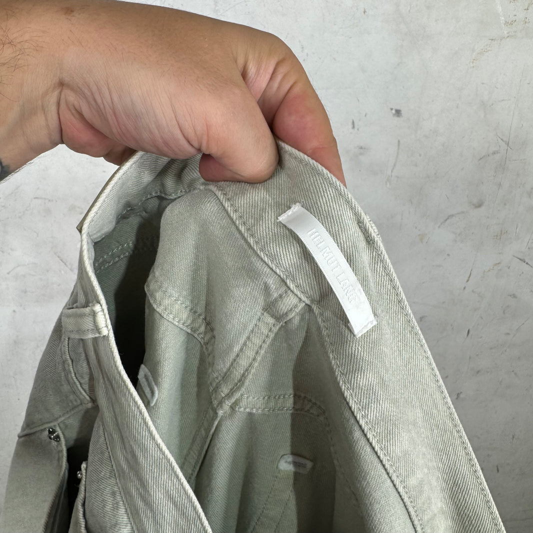 Helmut Lang Grey Back Seam Jeans
