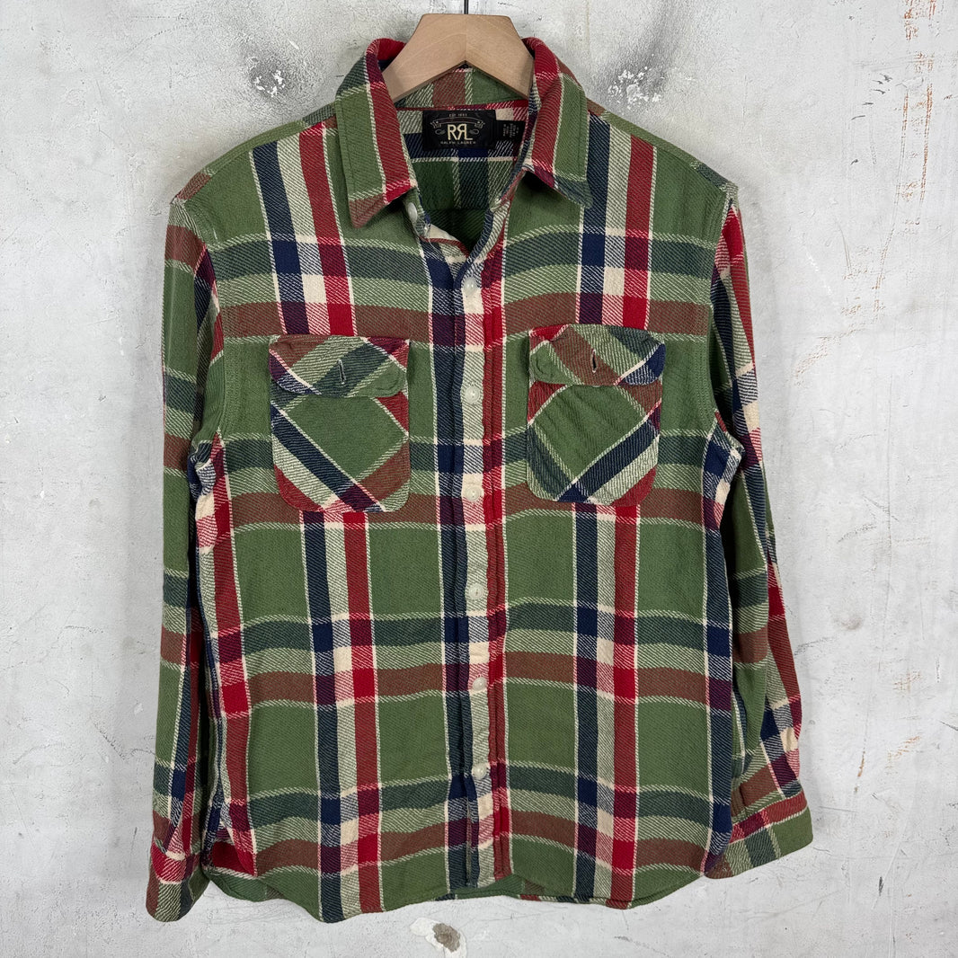 RRL Green/Red Plaid Flannel