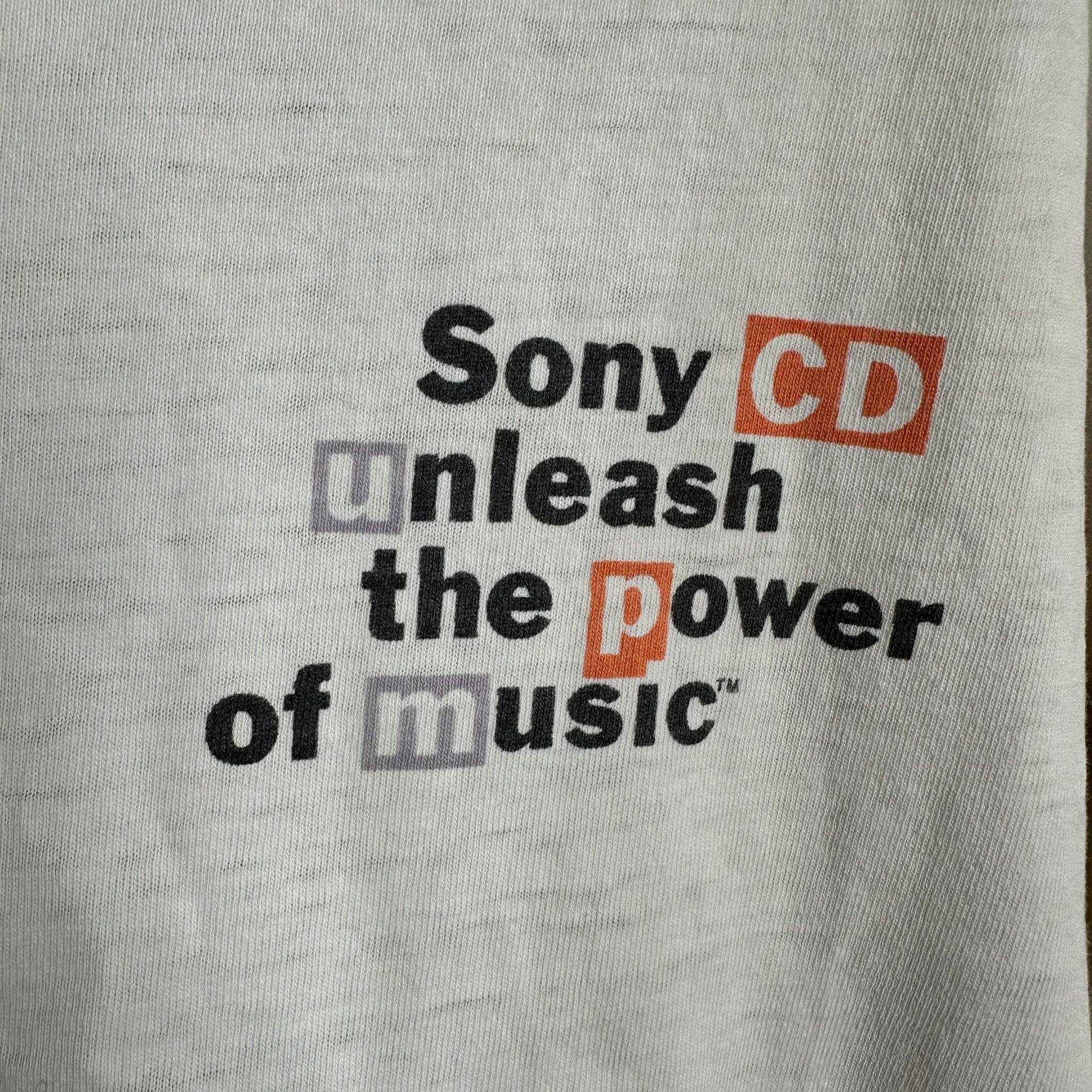 Vintage Sony CD VMA Promo T-Shirt