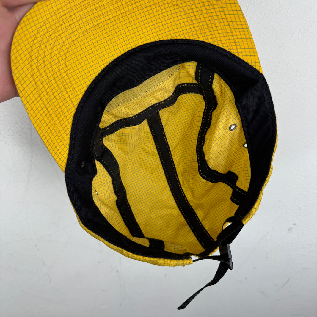 Supreme Yellow Grid Camp Hat
