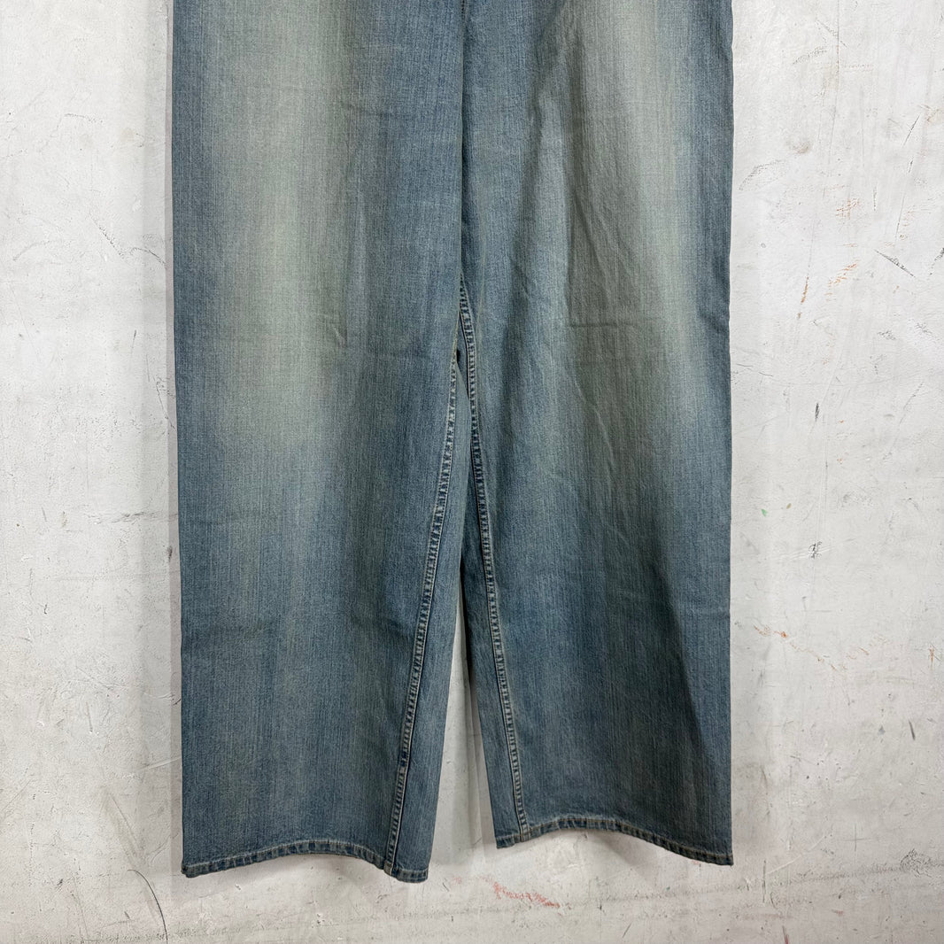 Balenciaga Lightwash Baggy Jeans