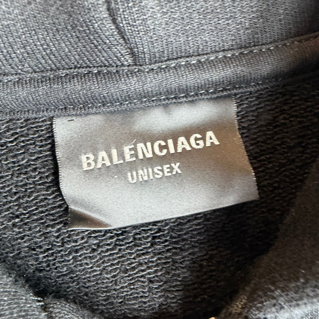 Balenciaga WFP Heavy Zip-Up Hoodie