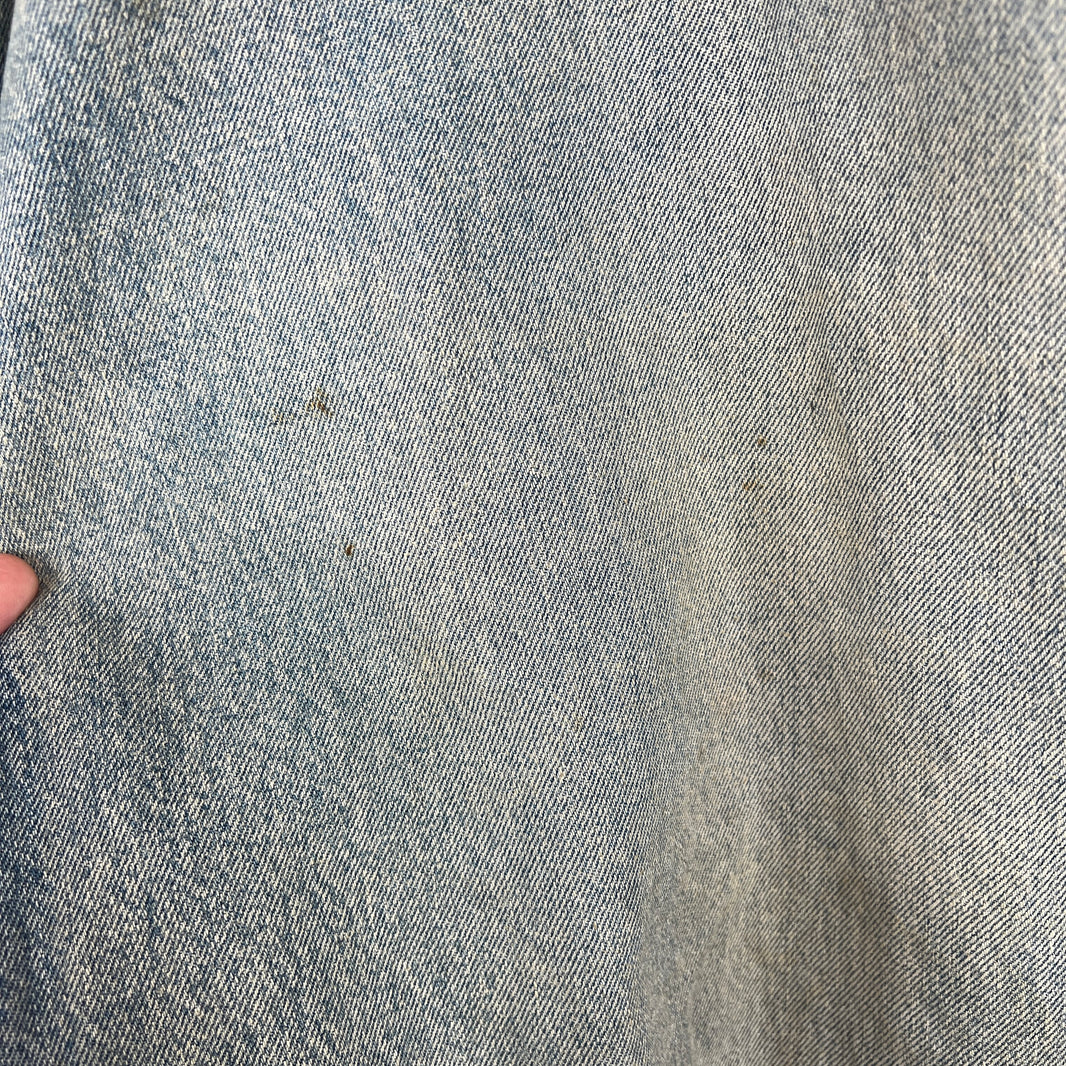 Balenciaga Waxed Baggy Jeans