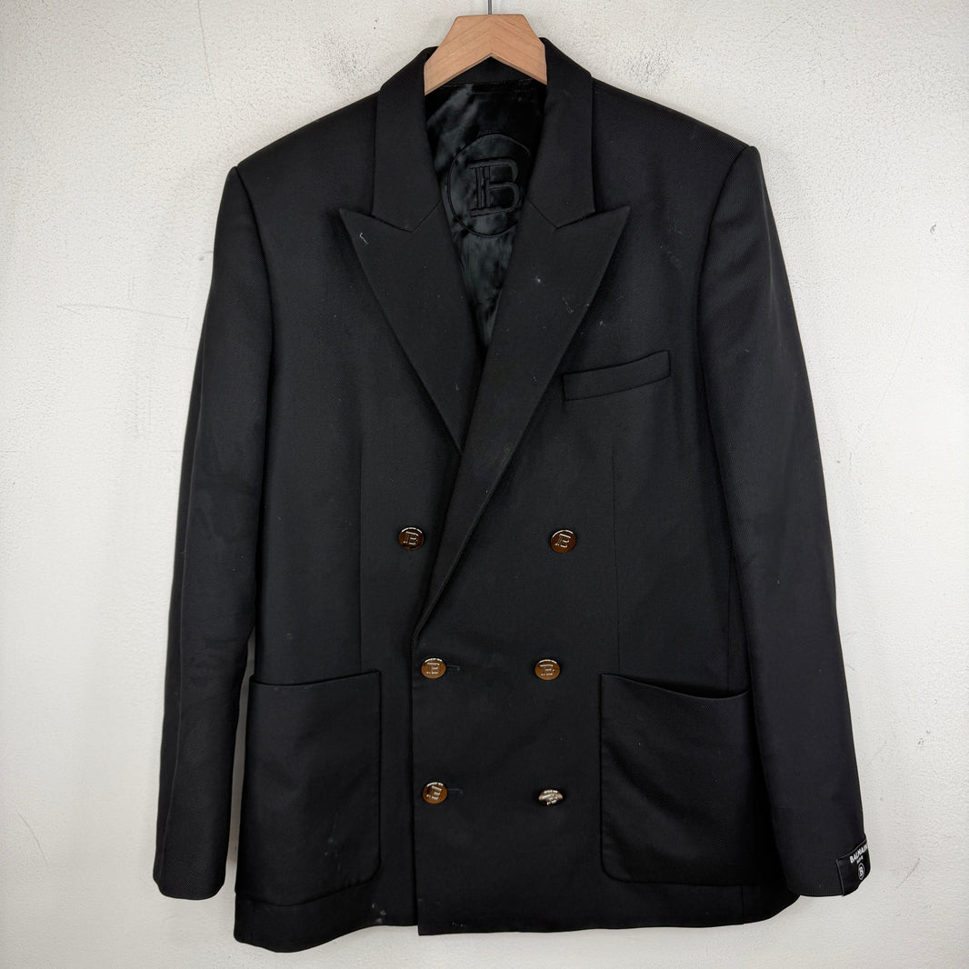 Balmain Double Breasted Blazer Jacket