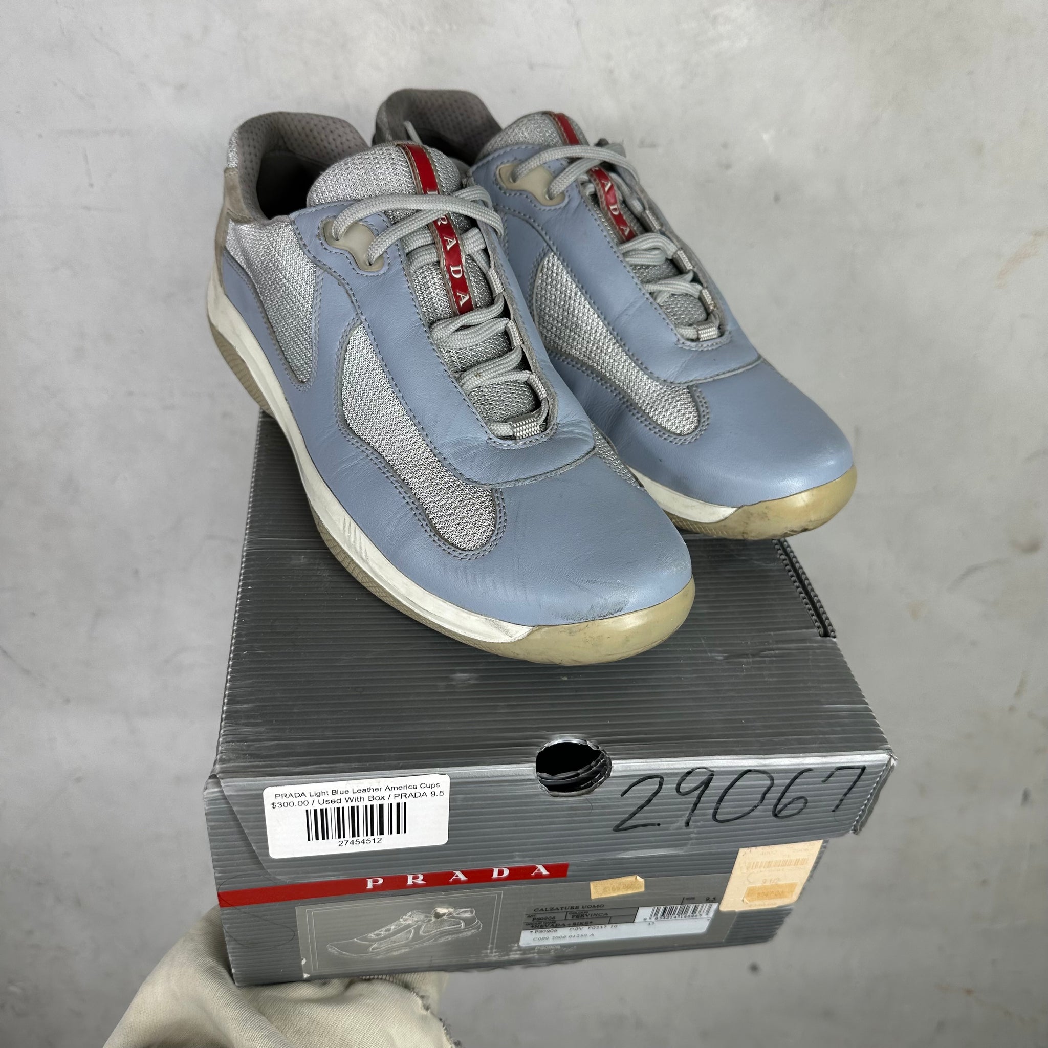 Prada Light Blue Americas Cup