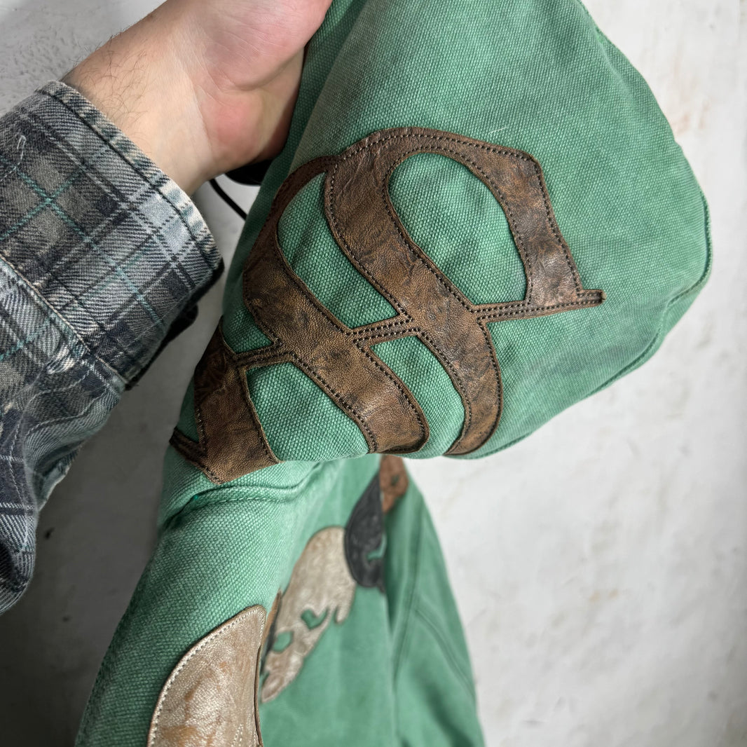 Supreme x Great China Wall Green Work Jacket