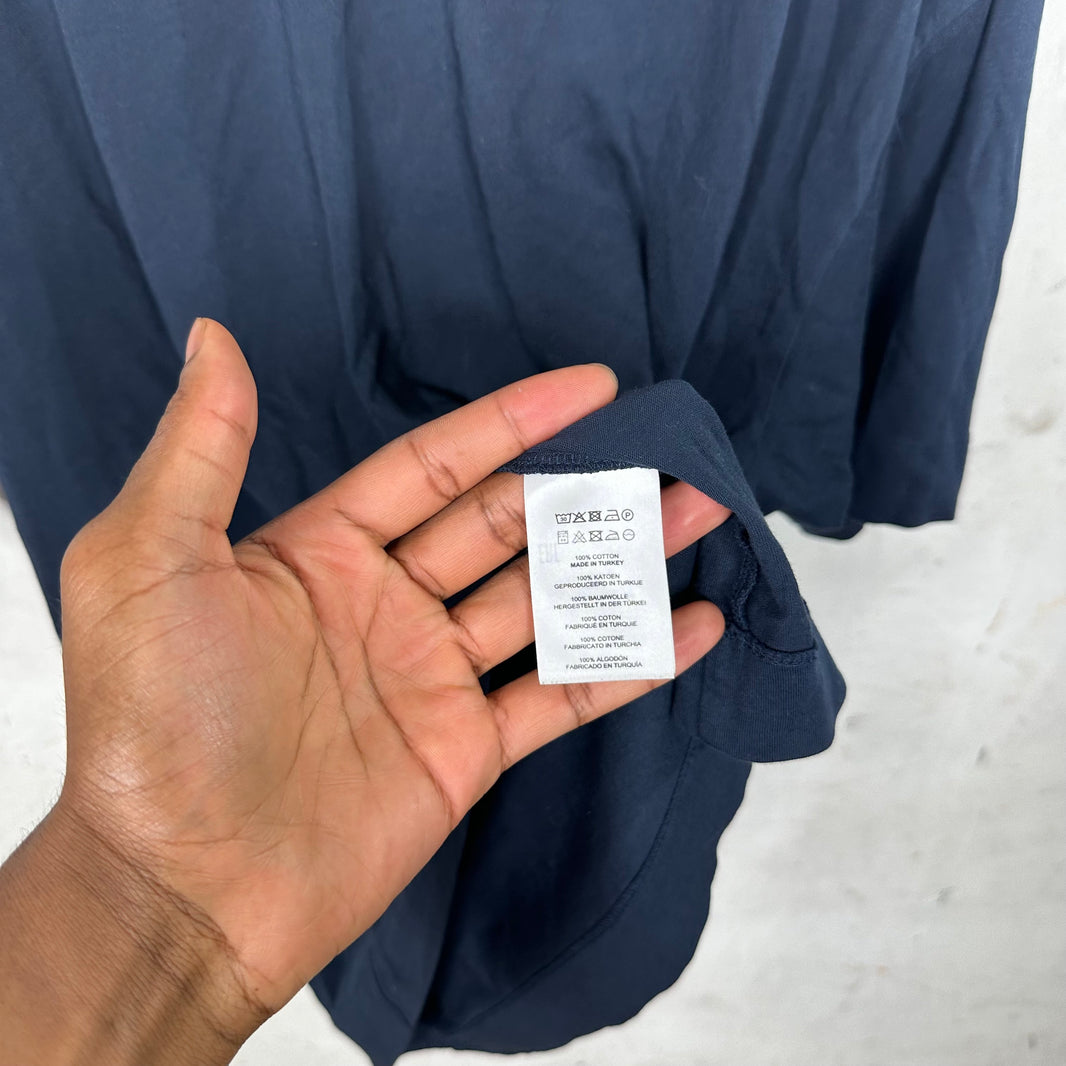 Dries Van Noten Navy Basic T-Shirt