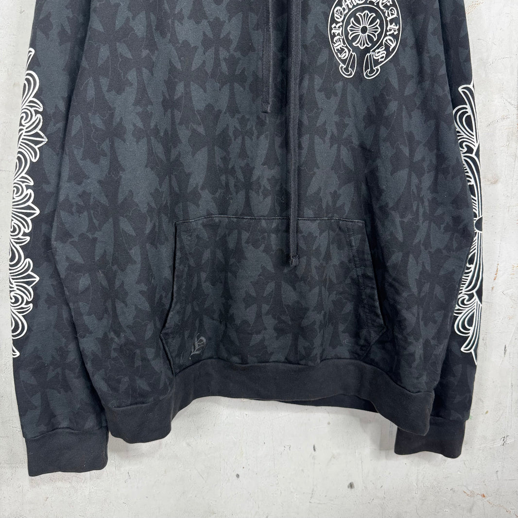 Chrome Hearts Cemetery Floral Hoodie