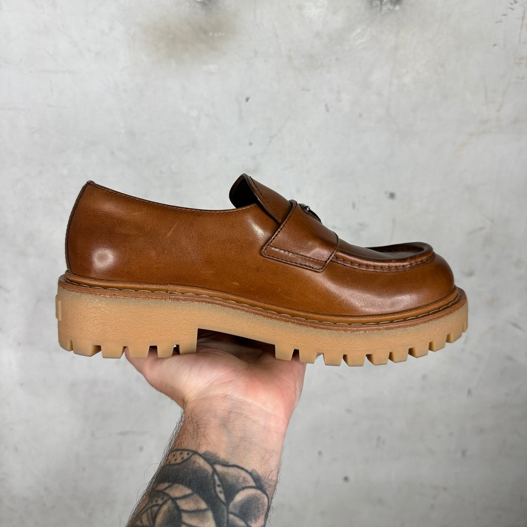 Prada St. Mortiz Lug Loafers DS