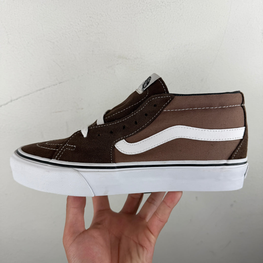 JJJJound Vans Brown Sk8-Mid LX Sneakers