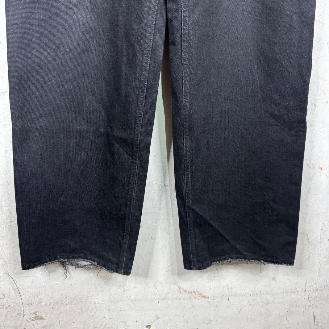 Balenciaga Black Baggy Skater Jeans