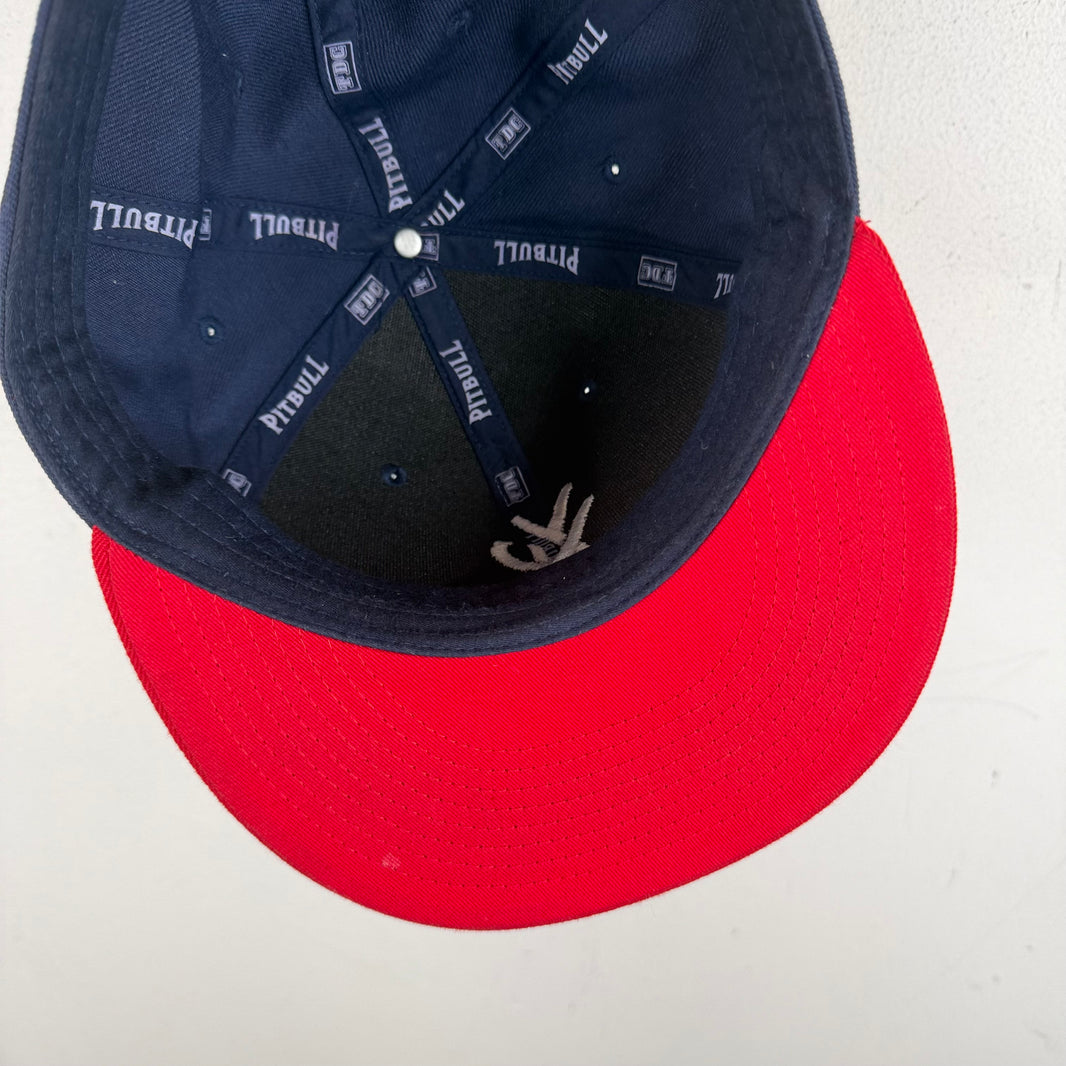 YVL Navy/Red Fitted Hat