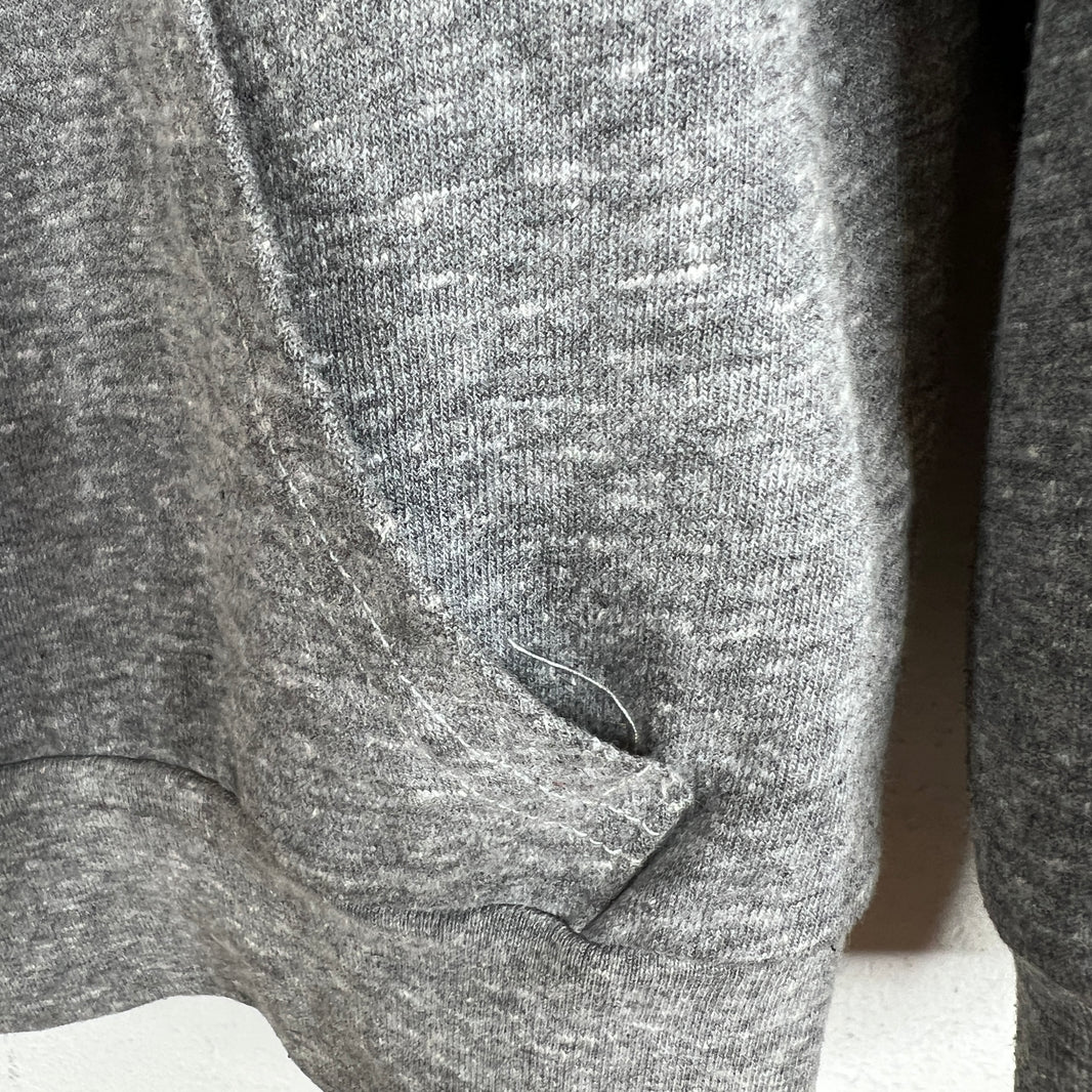 Chrome Hearts Grey Plus Zip-Up Hoodie