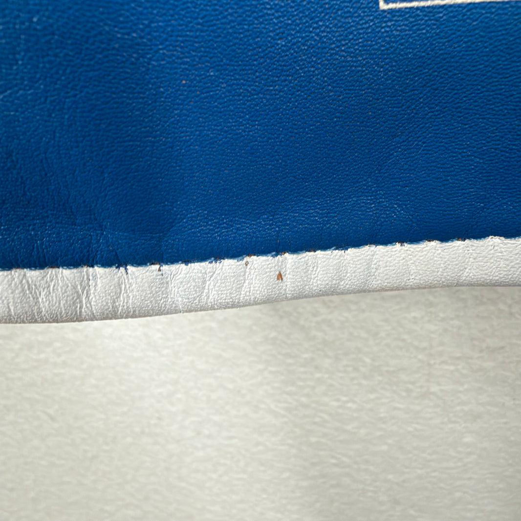 Undercover Blue Hybrid Leather Perfecto Jacket