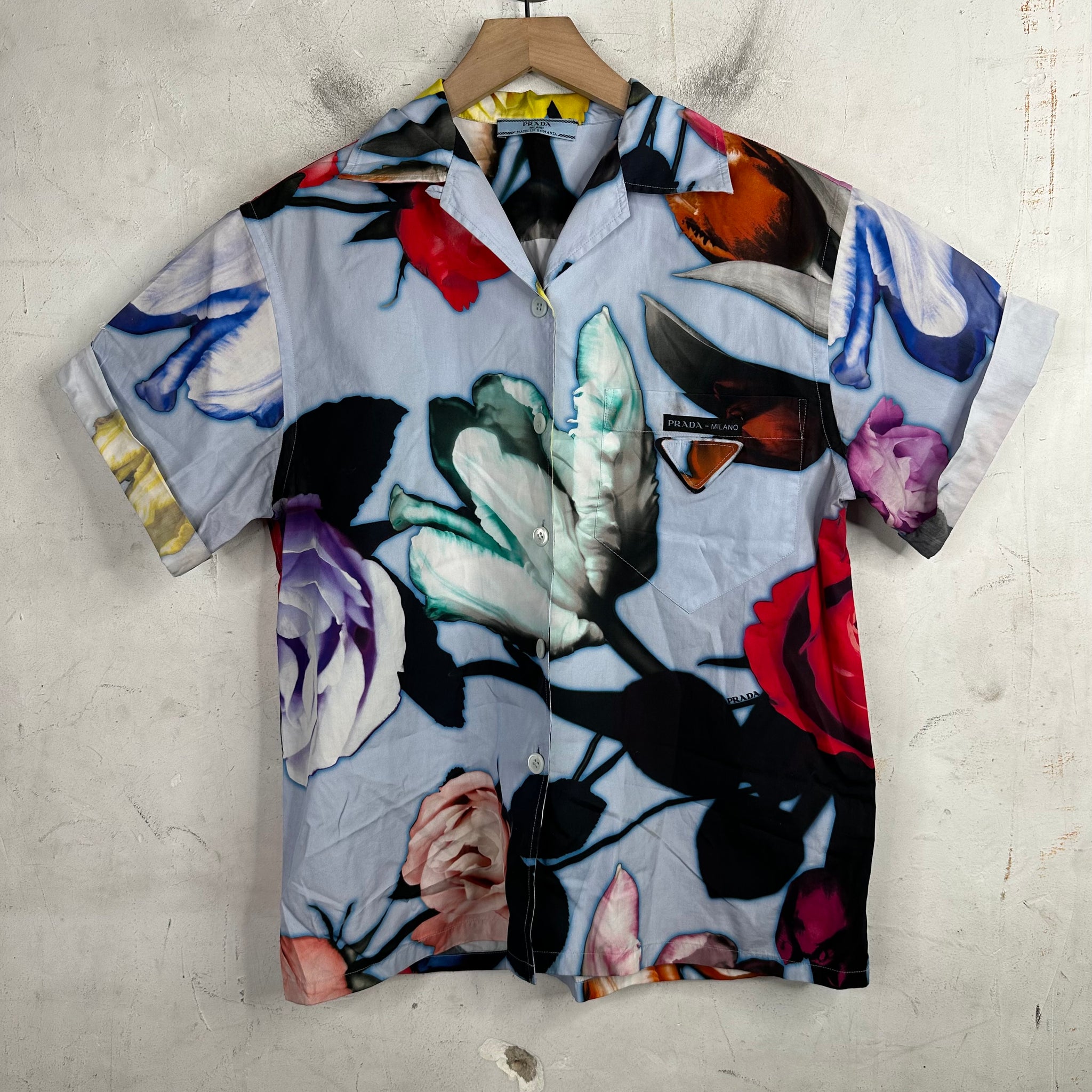 Prada Multicolor Hawaiian Shirt
