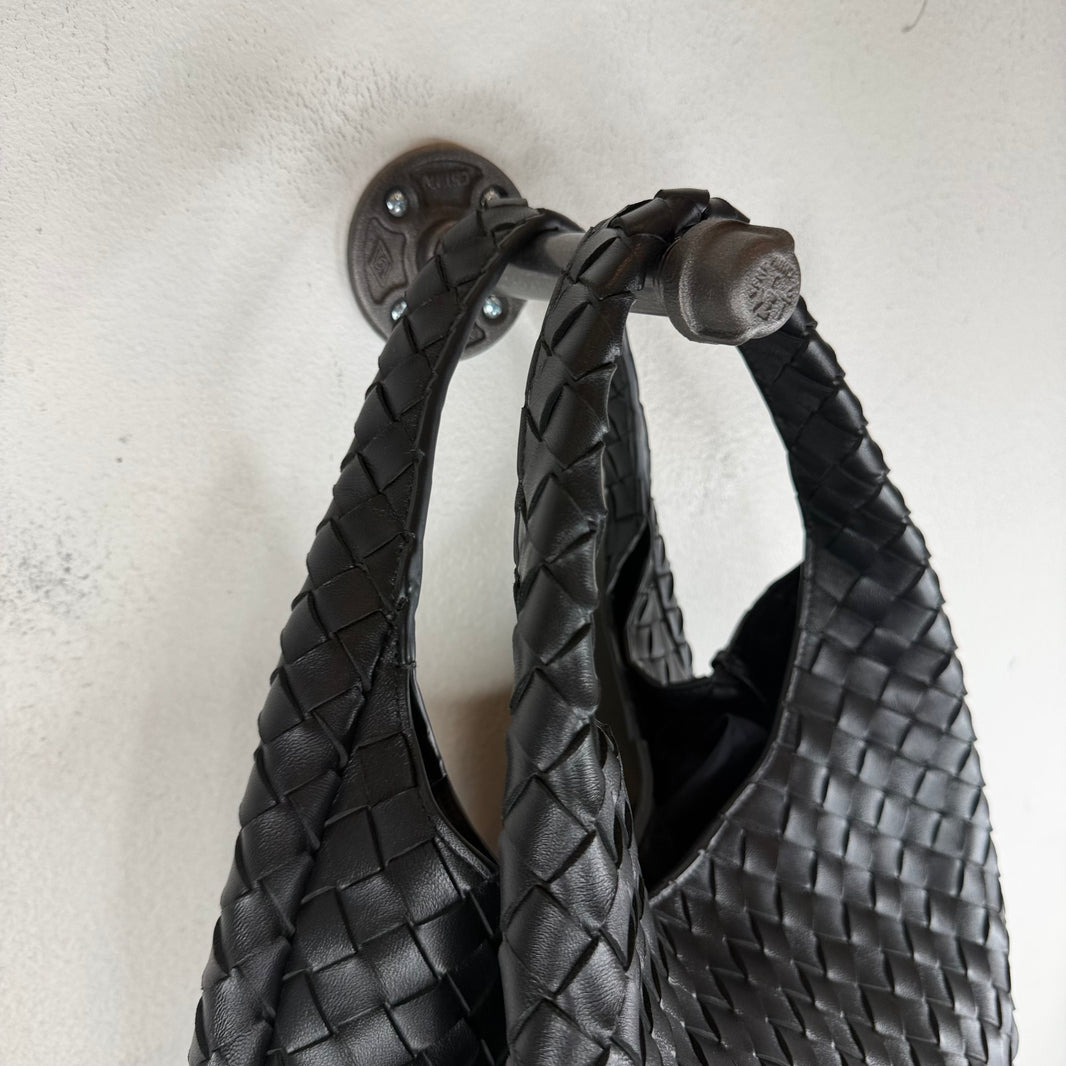Bottega Veneta Intrecciato Small Campana Shoulder Bag