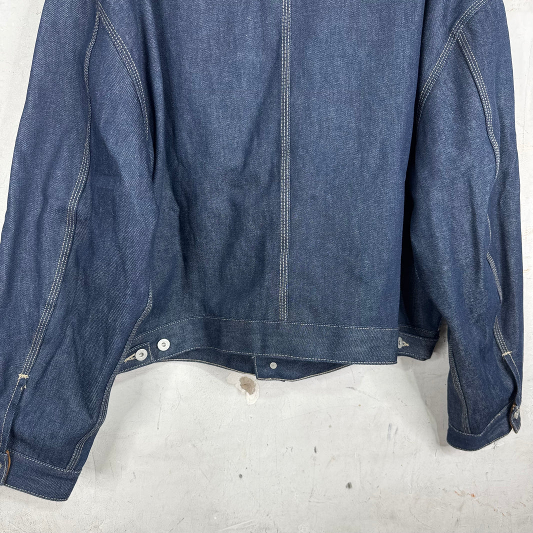 Yeezy Season 6 Flannel Lined Denim Jacket